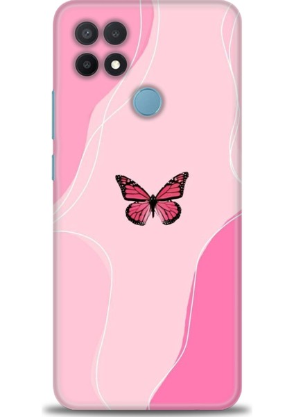 Oppo A15 Kılıf Hd Baskılı Kılıf + Seramik Tam Kaplayan Ekran Koruyucu 181
