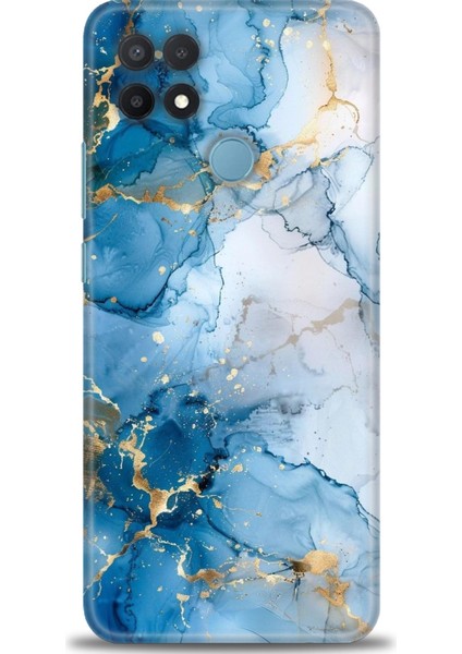 Oppo A15 Kılıf Hd Baskılı Kılıf + Seramik Tam Kaplayan Ekran Koruyucu 312