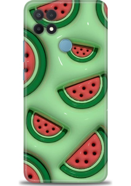 Oppo A15 Kılıf Hd Baskılı Kılıf + Seramik Tam Kaplayan Ekran Koruyucu 118