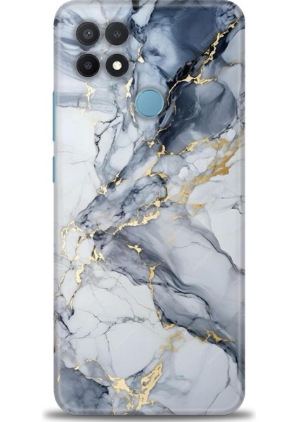 Oppo A15 Kılıf Hd Baskılı Kılıf + Seramik Tam Kaplayan Ekran Koruyucu 319