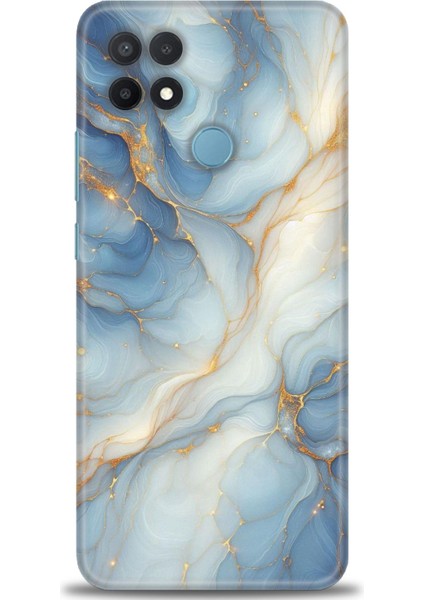 Oppo A15 Kılıf Hd Baskılı Kılıf + Seramik Tam Kaplayan Ekran Koruyucu 318