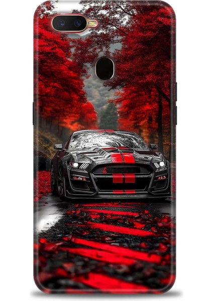 Oppo A12 Kılıf Hd Baskılı Kılıf + Seramik Tam Kaplayan Ekran Koruyucu 490