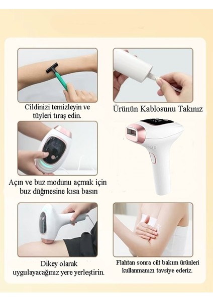 Buz Etkisi Lazer Epilasyon Cihazı Hassas Ciltlere Uygun 999.999 Atım TF-004
