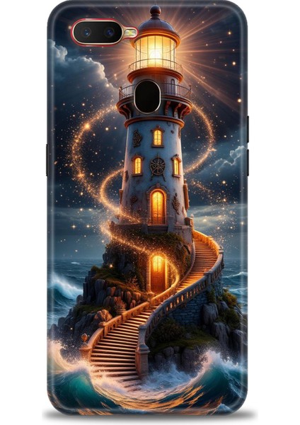 Oppo A12 Kılıf Hd Baskılı Kılıf + Seramik Tam Kaplayan Ekran Koruyucu 232