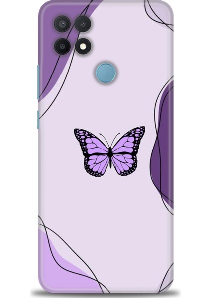 Oppo A15 Kılıf Hd Baskılı Kılıf + Seramik Tam Kaplayan Ekran Koruyucu 182