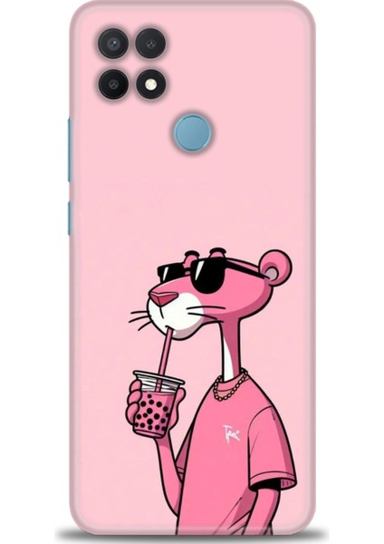 Oppo A15 Kılıf Hd Baskılı Kılıf + Seramik Tam Kaplayan Ekran Koruyucu 402