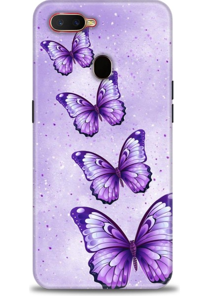 Oppo A12 Kılıf Hd Baskılı Kılıf + Seramik Tam Kaplayan Ekran Koruyucu 296