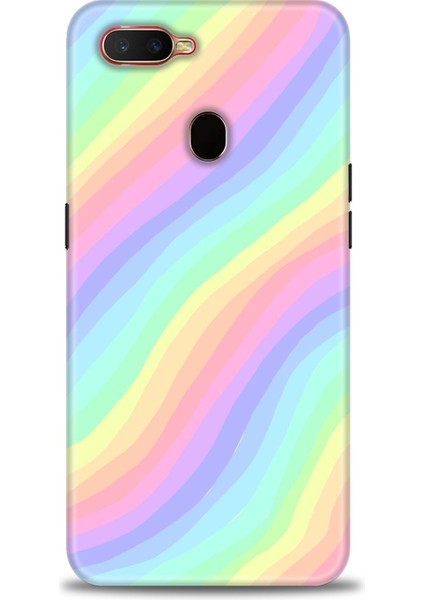 Oppo A12 Kılıf Hd Baskılı Kılıf + Seramik Tam Kaplayan Ekran Koruyucu 427
