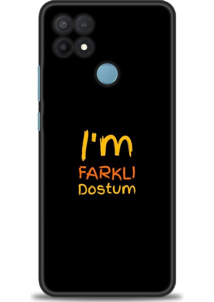 Oppo A15 Kılıf Hd Baskılı Kılıf + Seramik Tam Kaplayan Ekran Koruyucu 399