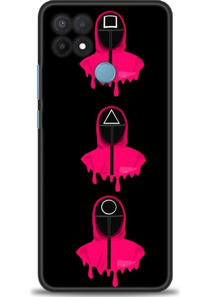 Oppo A15 Kılıf Hd Baskılı Kılıf + Seramik Tam Kaplayan Ekran Koruyucu 284
