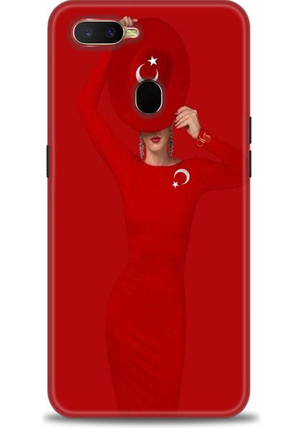 Oppo A12 Kılıf Hd Baskılı Kılıf + Seramik Tam Kaplayan Ekran Koruyucu 241