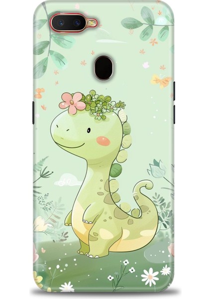 Oppo A12 Kılıf Hd Baskılı Kılıf + Seramik Tam Kaplayan Ekran Koruyucu 302