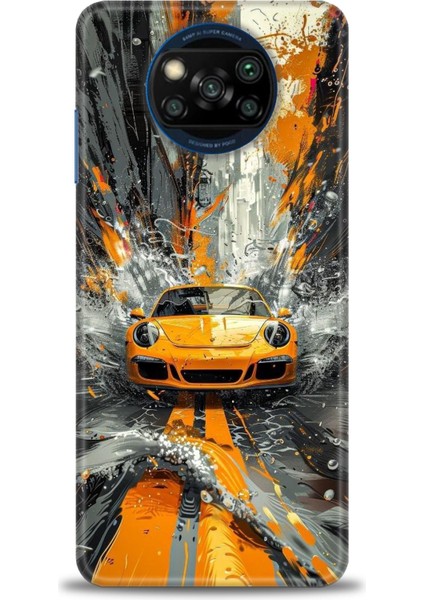 Xiaomi Poco X3 Nfc Kılıf Hd Baskılı Kılıf + Seramik Tam Kaplayan Ekran Koruyucu 101