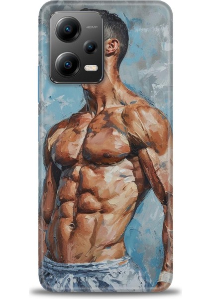 Xiaomi Poco X5 5g Kılıf Hd Baskılı Kılıf + Seramik Tam Kaplayan Ekran Koruyucu 4