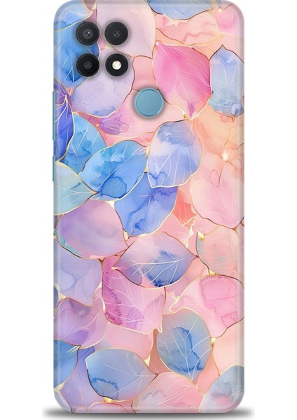 Oppo A15S Kılıf Hd Baskılı Kılıf + Seramik Tam Kaplayan Ekran Koruyucu 316