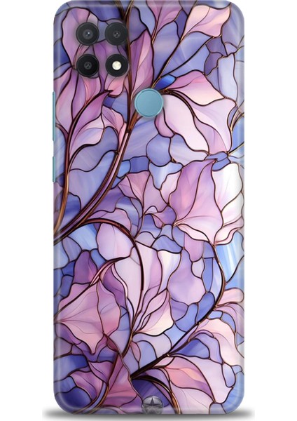 Oppo A15S Kılıf Hd Baskılı Kılıf + Seramik Tam Kaplayan Ekran Koruyucu 334