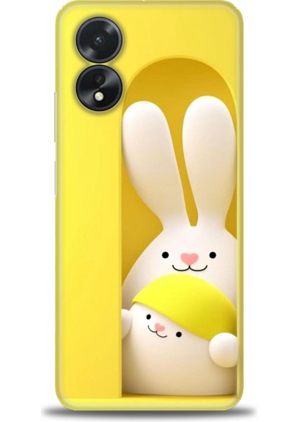 Oppo A38 Kılıf Hd Baskılı Kılıf + Seramik Tam Kaplayan Ekran Koruyucu 72