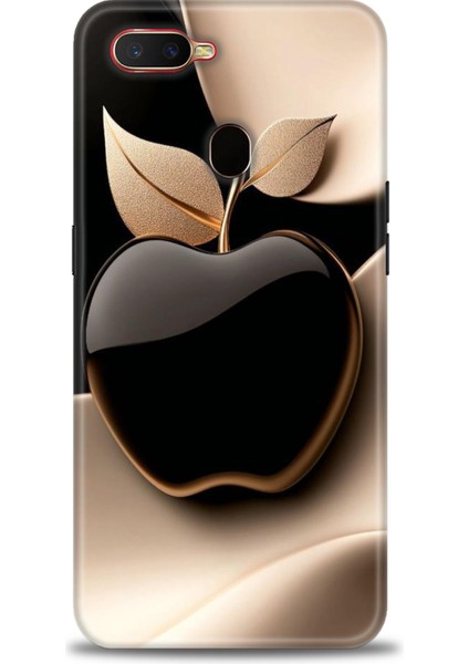 Oppo A12 Kılıf Hd Baskılı Kılıf + Seramik Tam Kaplayan Ekran Koruyucu 350
