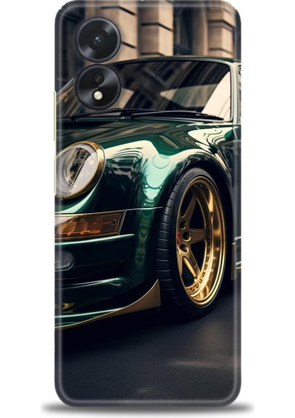 Oppo A38 Kılıf Hd Baskılı Kılıf + Seramik Tam Kaplayan Ekran Koruyucu 486