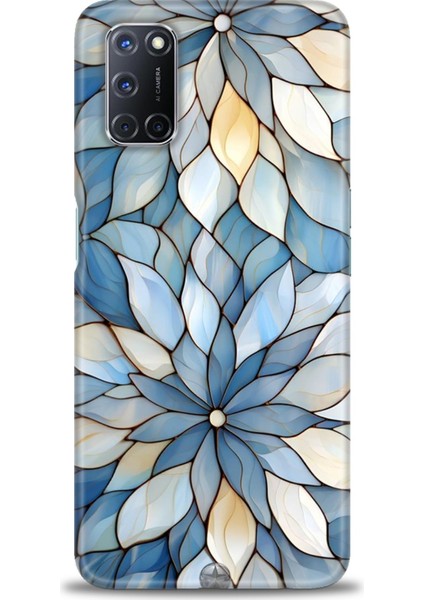 Oppo A52 Kılıf Hd Baskılı Kılıf + Seramik Tam Kaplayan Ekran Koruyucu 332