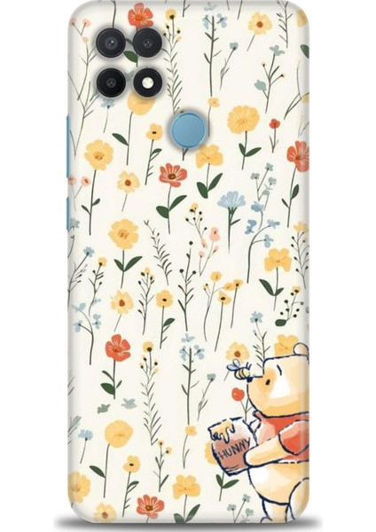 Oppo A15 Kılıf Hd Baskılı Kılıf + Seramik Tam Kaplayan Ekran Koruyucu 56