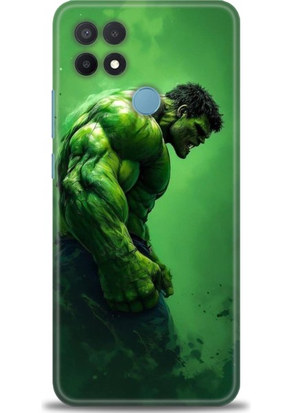 Oppo A15S Kılıf Hd Baskılı Kılıf + Seramik Tam Kaplayan Ekran Koruyucu 96