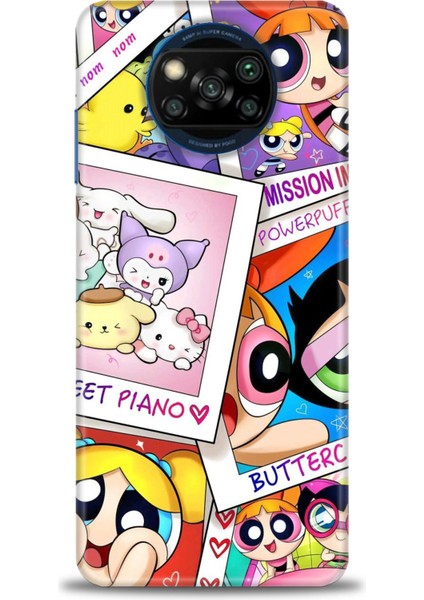 Xiaomi Poco X3 Pro Kılıf Hd Baskılı Kılıf + Seramik Tam Kaplayan Ekran Koruyucu 122