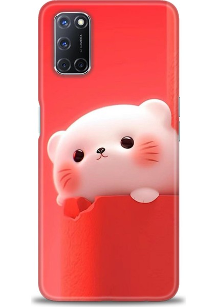 Oppo A72 Kılıf Hd Baskılı Kılıf + Seramik Tam Kaplayan Ekran Koruyucu 75