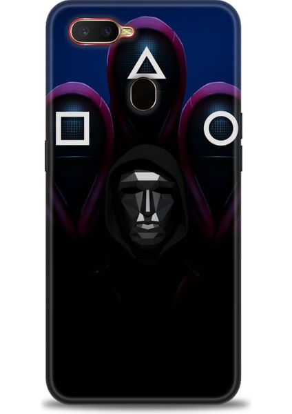 Oppo A5S Kılıf Hd Baskılı Kılıf + Seramik Tam Kaplayan Ekran Koruyucu 283