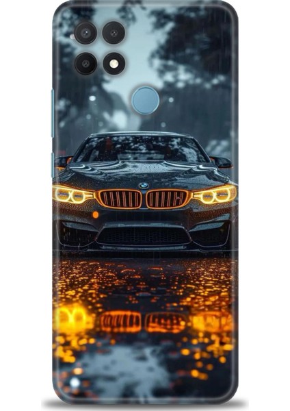 Oppo A15 Kılıf Hd Baskılı Kılıf + Seramik Tam Kaplayan Ekran Koruyucu 488