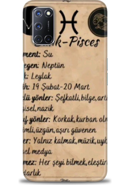 Oppo A72 Kılıf Hd Baskılı Kılıf + Seramik Tam Kaplayan Ekran Koruyucu 473