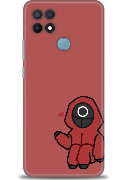 Oppo A15 Kılıf Hd Baskılı Kılıf + Seramik Tam Kaplayan Ekran Koruyucu 288