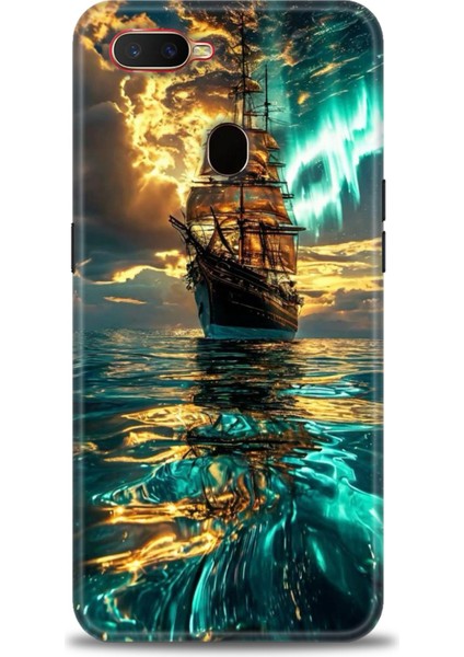 Oppo A5S Kılıf Hd Baskılı Kılıf + Seramik Tam Kaplayan Ekran Koruyucu 237