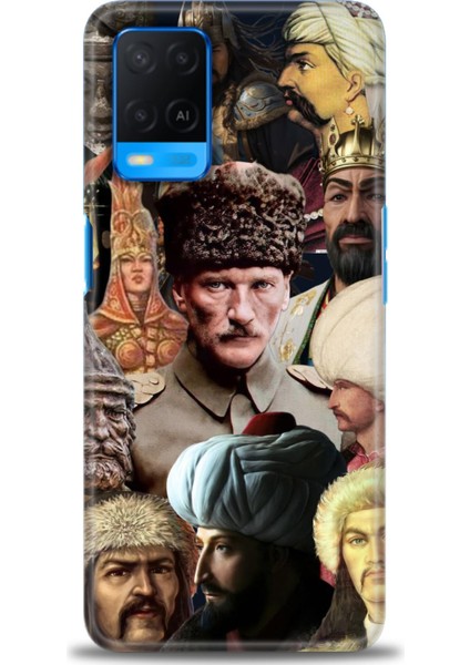 Oppo A54 4g Kılıf Hd Baskılı Kılıf + Seramik Tam Kaplayan Ekran Koruyucu 466