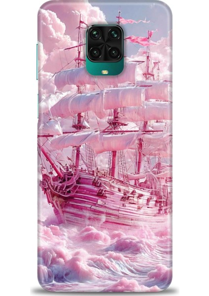 Xiaomi Redmi Note 9 Pro Hd Baskılı Kılıf + Seramik Tam Kaplayan Ekran Koruyucu 238