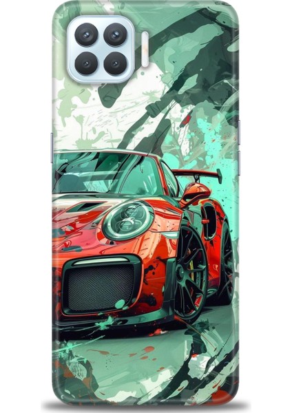 Oppo A73 Kılıf Hd Baskılı Kılıf + Seramik Tam Kaplayan Ekran Koruyucu 109