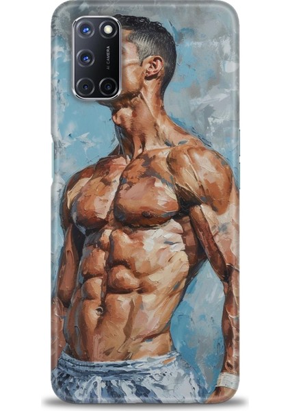 Oppo A72 Kılıf Hd Baskılı Kılıf + Seramik Tam Kaplayan Ekran Koruyucu 4