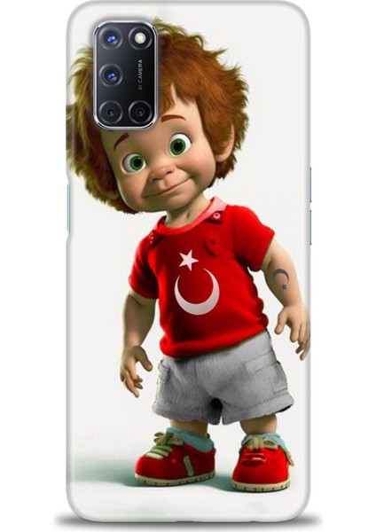 Oppo A72 Kılıf Hd Baskılı Kılıf + Seramik Tam Kaplayan Ekran Koruyucu 247