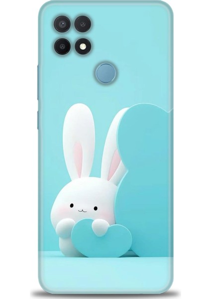 Oppo A15 Kılıf Hd Baskılı Kılıf + Seramik Tam Kaplayan Ekran Koruyucu 73