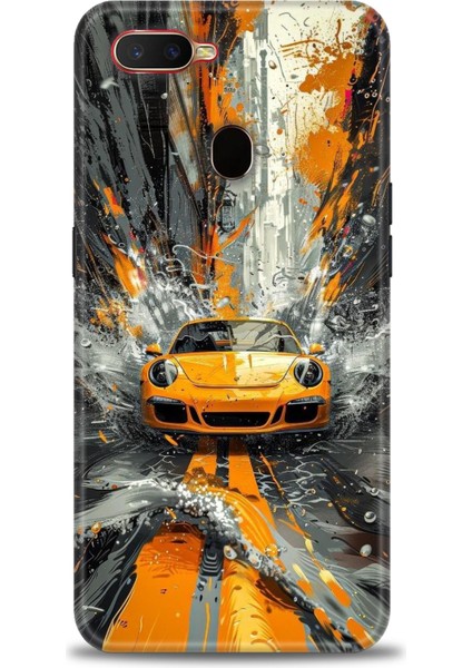Oppo A5S Kılıf Hd Baskılı Kılıf + Seramik Tam Kaplayan Ekran Koruyucu 101