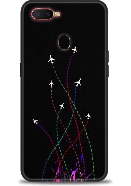 Oppo A5S Kılıf Hd Baskılı Kılıf + Seramik Tam Kaplayan Ekran Koruyucu 388