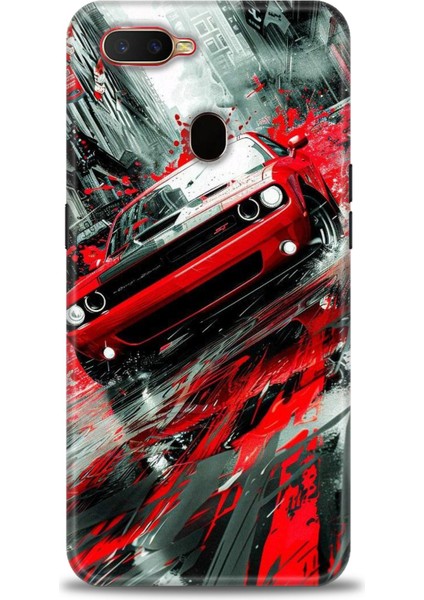 Oppo A5S Kılıf Hd Baskılı Kılıf + Seramik Tam Kaplayan Ekran Koruyucu 106