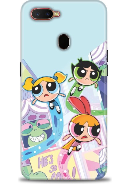 Oppo A5S Kılıf Hd Baskılı Kılıf + Seramik Tam Kaplayan Ekran Koruyucu 124
