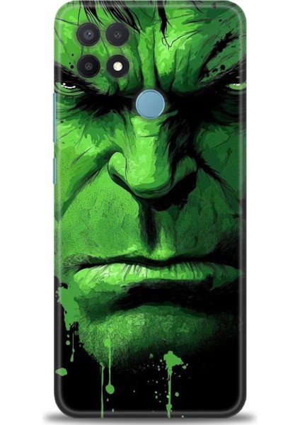 Oppo A15 Kılıf Hd Baskılı Kılıf + Seramik Tam Kaplayan Ekran Koruyucu 94