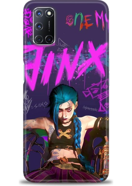 Oppo A72 Kılıf Hd Baskılı Kılıf + Seramik Tam Kaplayan Ekran Koruyucu 275