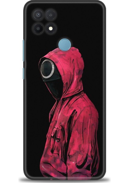 Oppo A15 Kılıf Hd Baskılı Kılıf + Seramik Tam Kaplayan Ekran Koruyucu 282