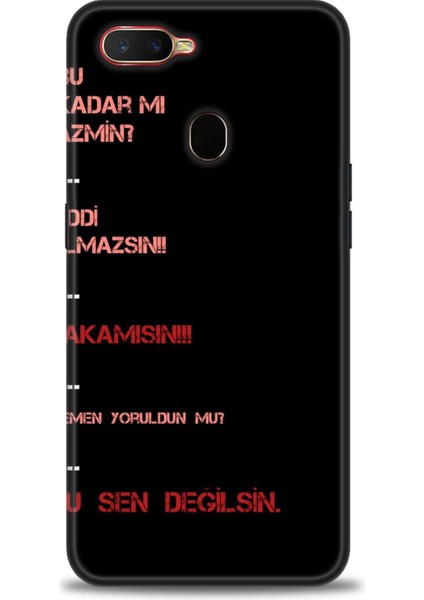 Oppo A12 Kılıf Hd Baskılı Kılıf + Seramik Tam Kaplayan Ekran Koruyucu 391