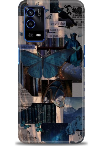 Oppo A55 4g Kılıf Hd Baskılı Kılıf + Seramik Tam Kaplayan Ekran Koruyucu 207