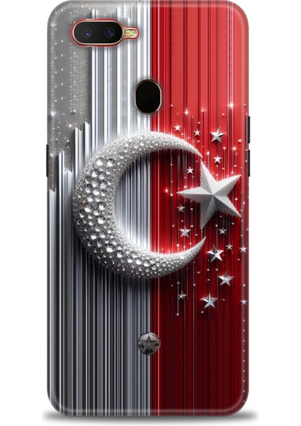 Oppo A5S Kılıf Hd Baskılı Kılıf + Seramik Tam Kaplayan Ekran Koruyucu 40