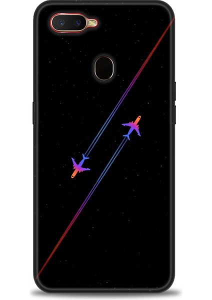 Oppo A5S Kılıf Hd Baskılı Kılıf + Seramik Tam Kaplayan Ekran Koruyucu 390